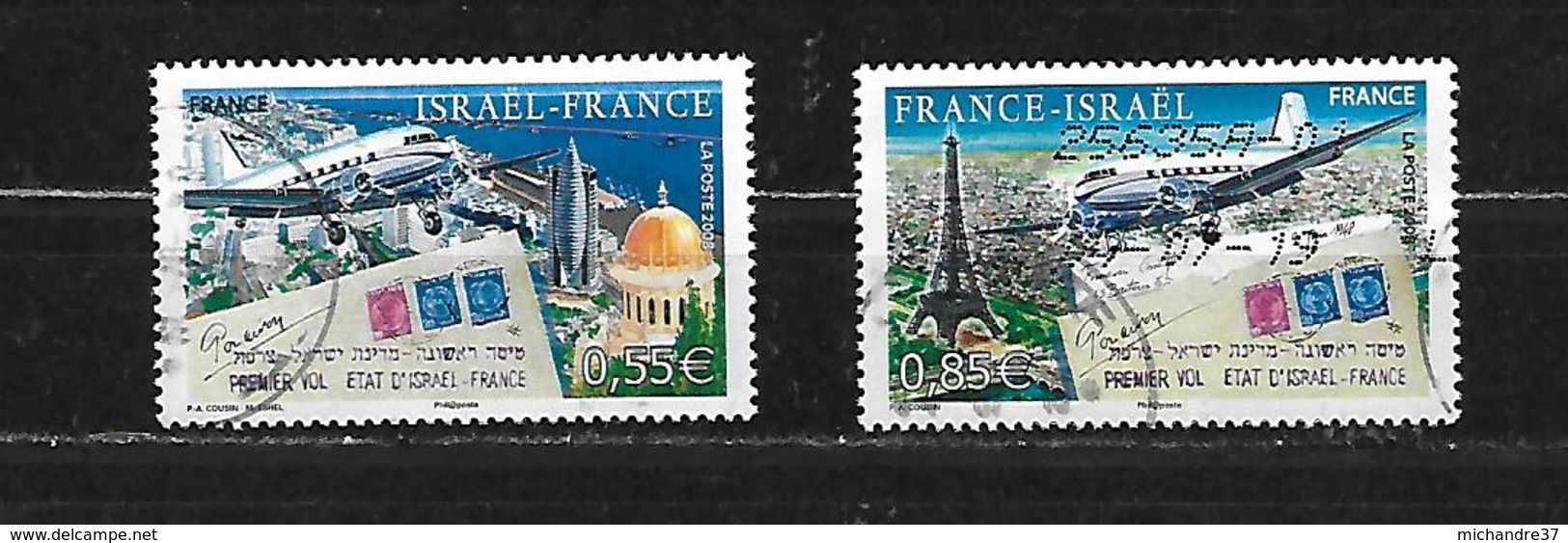 FRANCE 4299/4300 Oblitérés Rond - Used Stamps