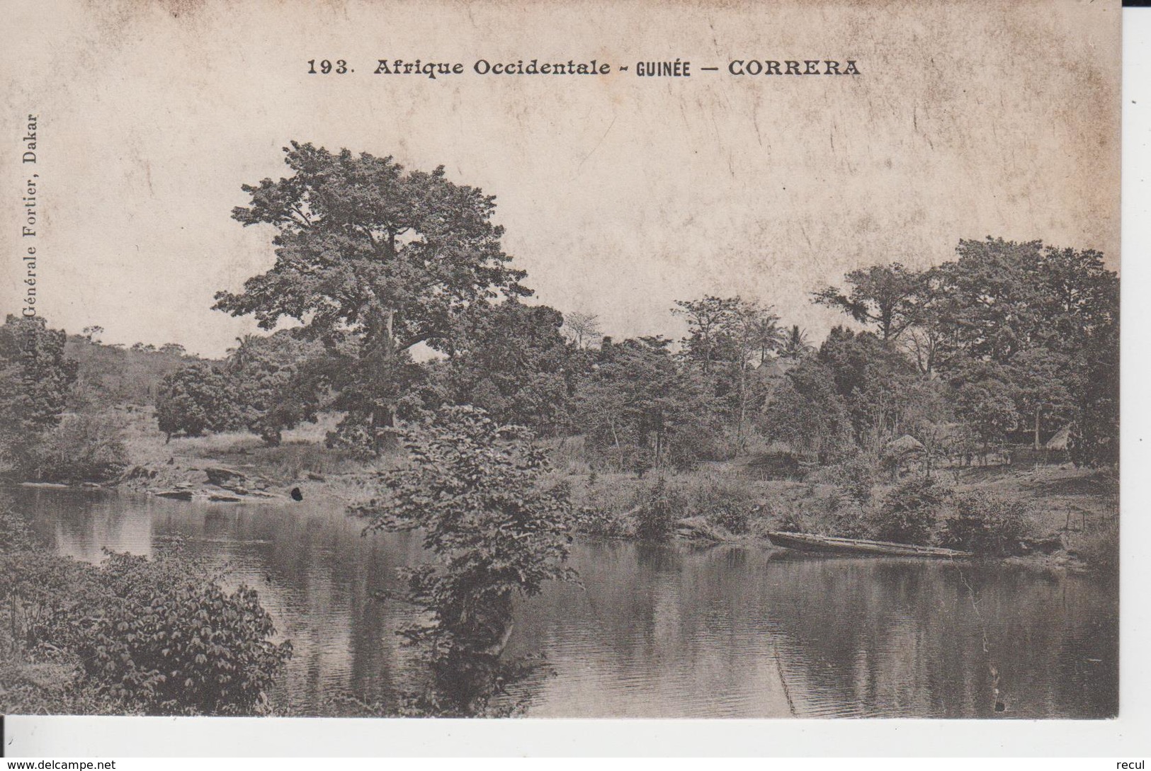 193 - Afrique Occidentale - GUINEE -  CORRERA - Guinée