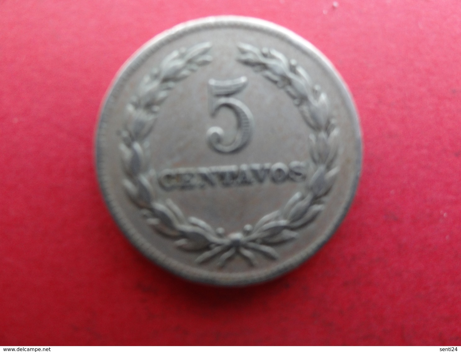 El Salvador  5 Centavos  1977  Km149 B - El Salvador