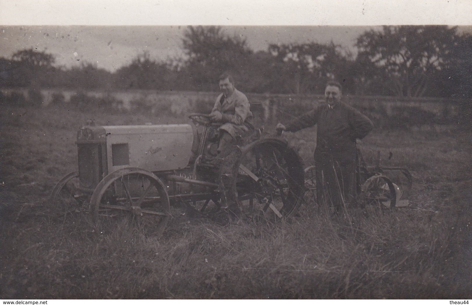 ¤¤   -   Agriculture    -    Carte-Photo D'un Tracteur       -  ¤¤ - Tractors