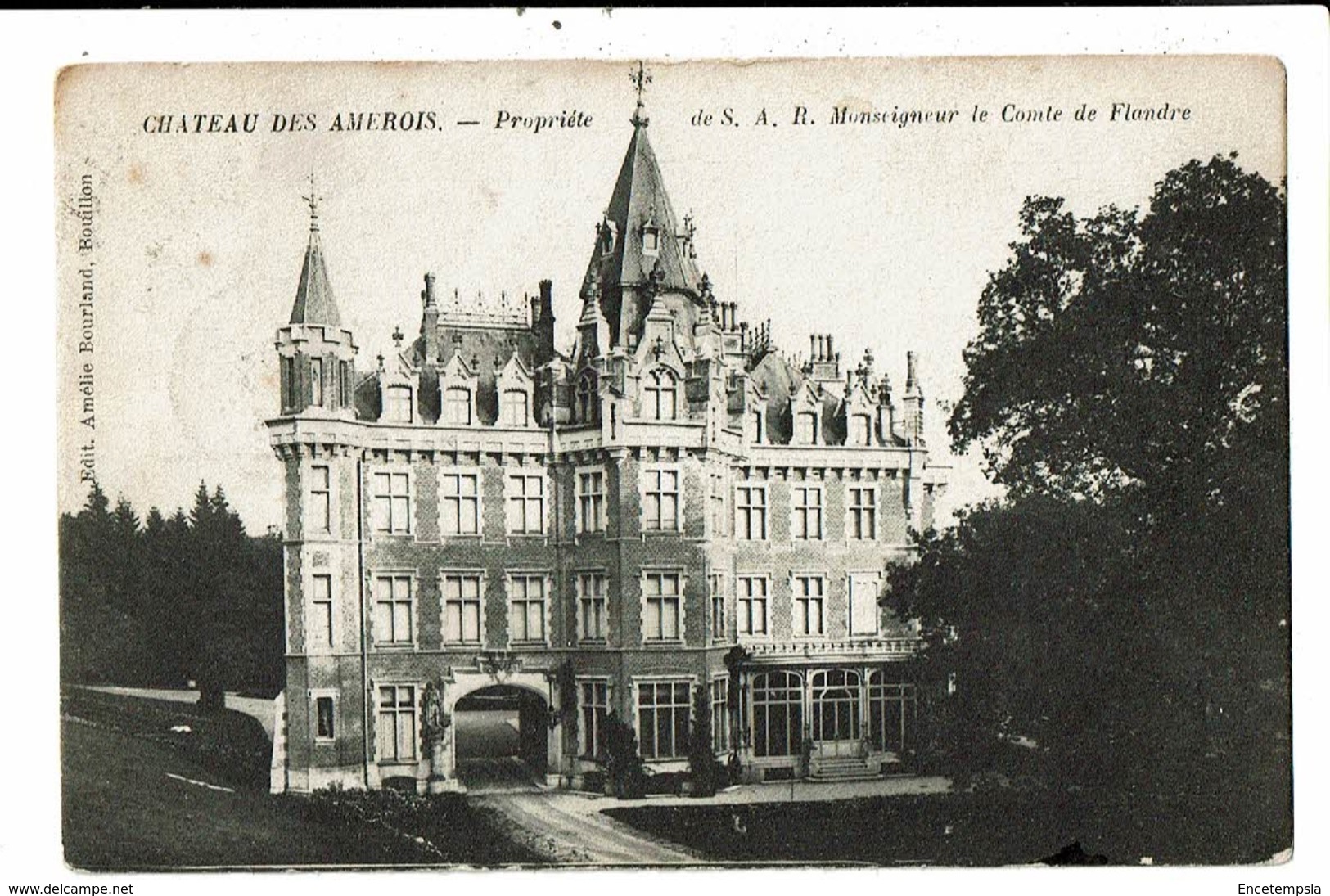 CPA-Carte  Postale -Belgique-Château Des Amerois-1908-VM13028 - Bouillon