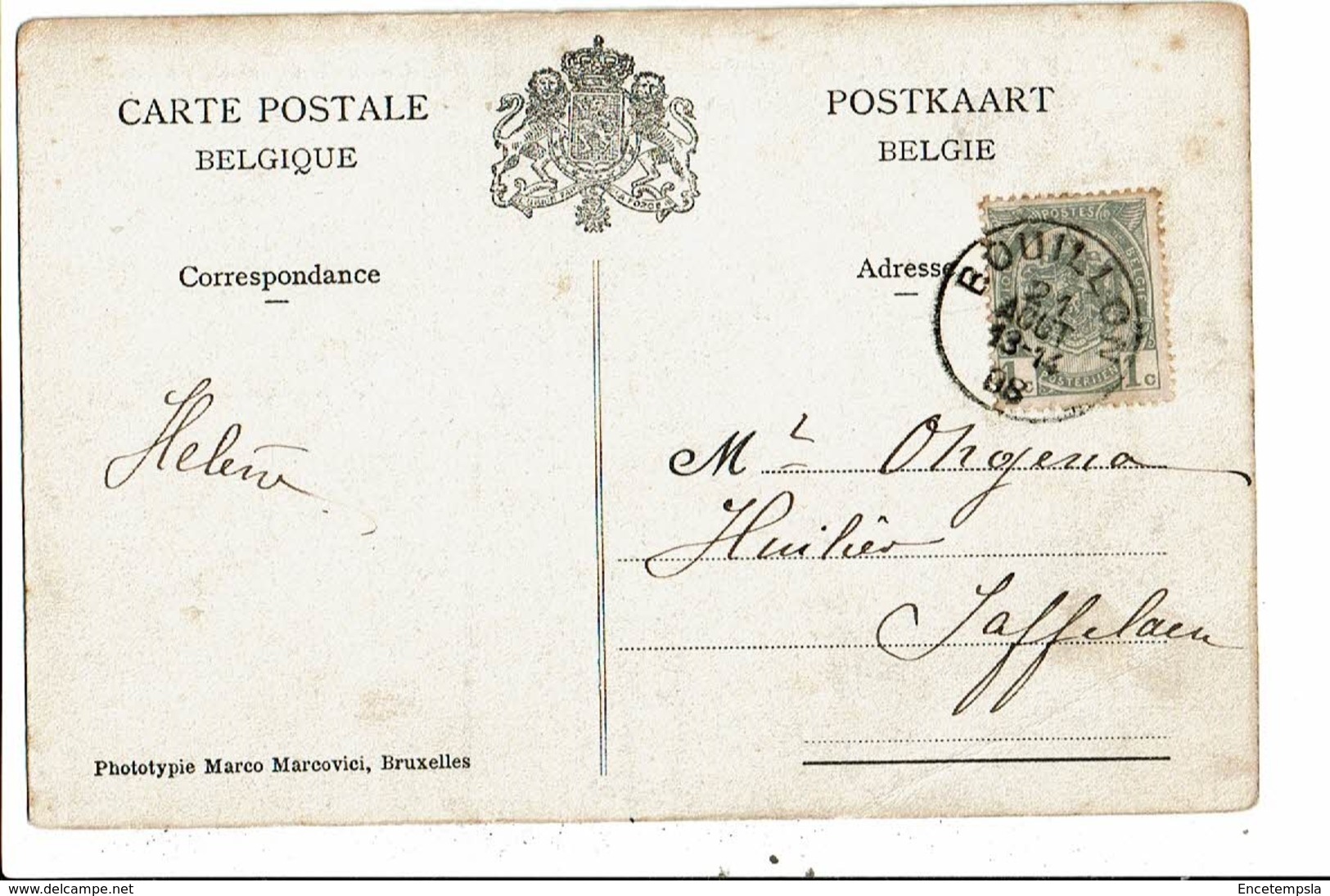 CPA-Carte  Postale -Belgique-Château Des Amerois-1908-VM13028 - Bouillon
