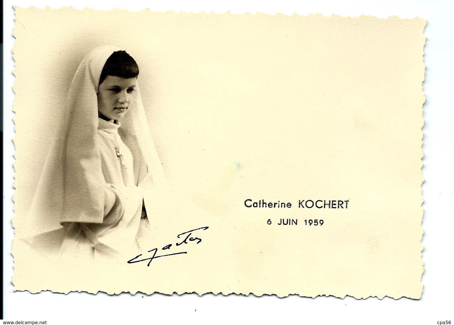 Catherine KOCHERT - Communiante En 1959 - Genealogy