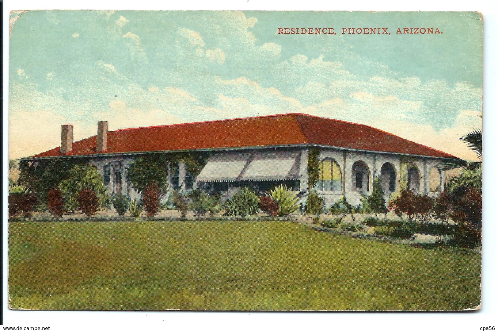 Residence - PHOENIX - Arizona (vers 1910) - Phönix