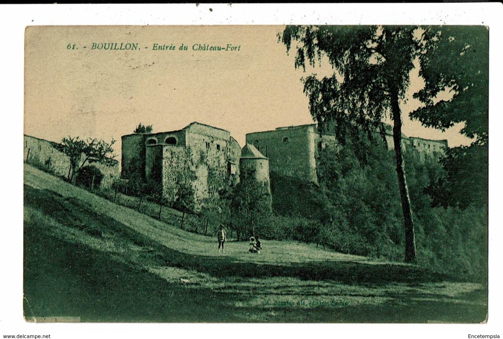 CPA-Carte  Postale -Belgique-Bouillon- Entrée Du Château Fort -1923-VM13032 - Bouillon