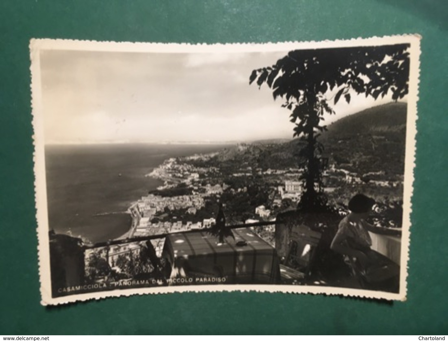 Cartolina Casamicciola - Panorama Dal Piccolo Paradiso - 1953 - Napoli