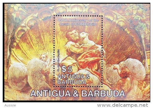 Antigua En Barbuda  1984 Yvertn° Bloc 83 *** MNH Cote 7,50 Euro  Art - Antigua Et Barbuda (1981-...)