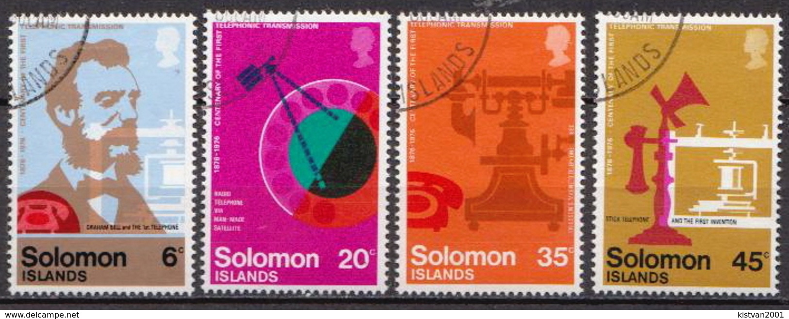 British Solomon Islands Used Set - Telecom