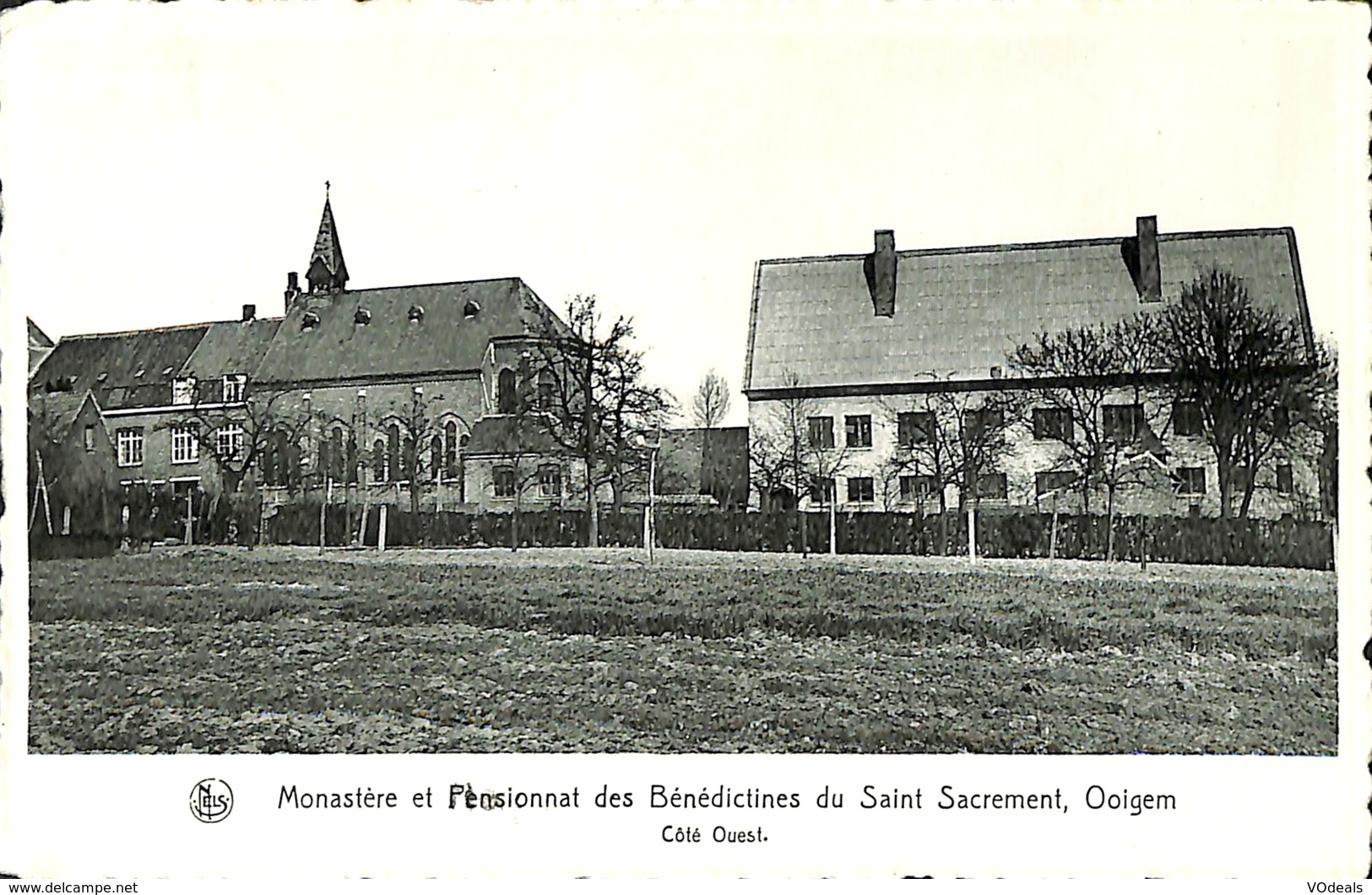 CPA - Belgique - Ooigem - Monastère Et Pensionnat Des Bénédictines Du Saint Sacrement - Wielsbeke