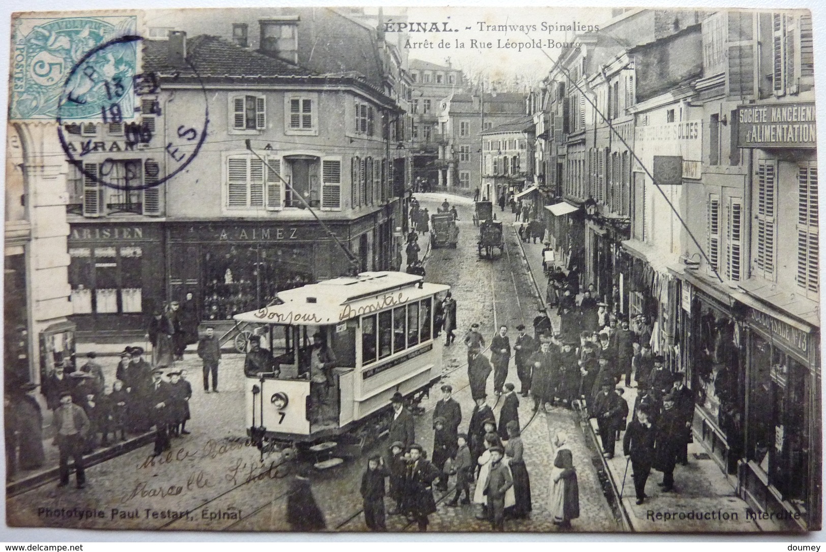 TRAMWAY SPINALIENS - ÉPINAL - Epinal