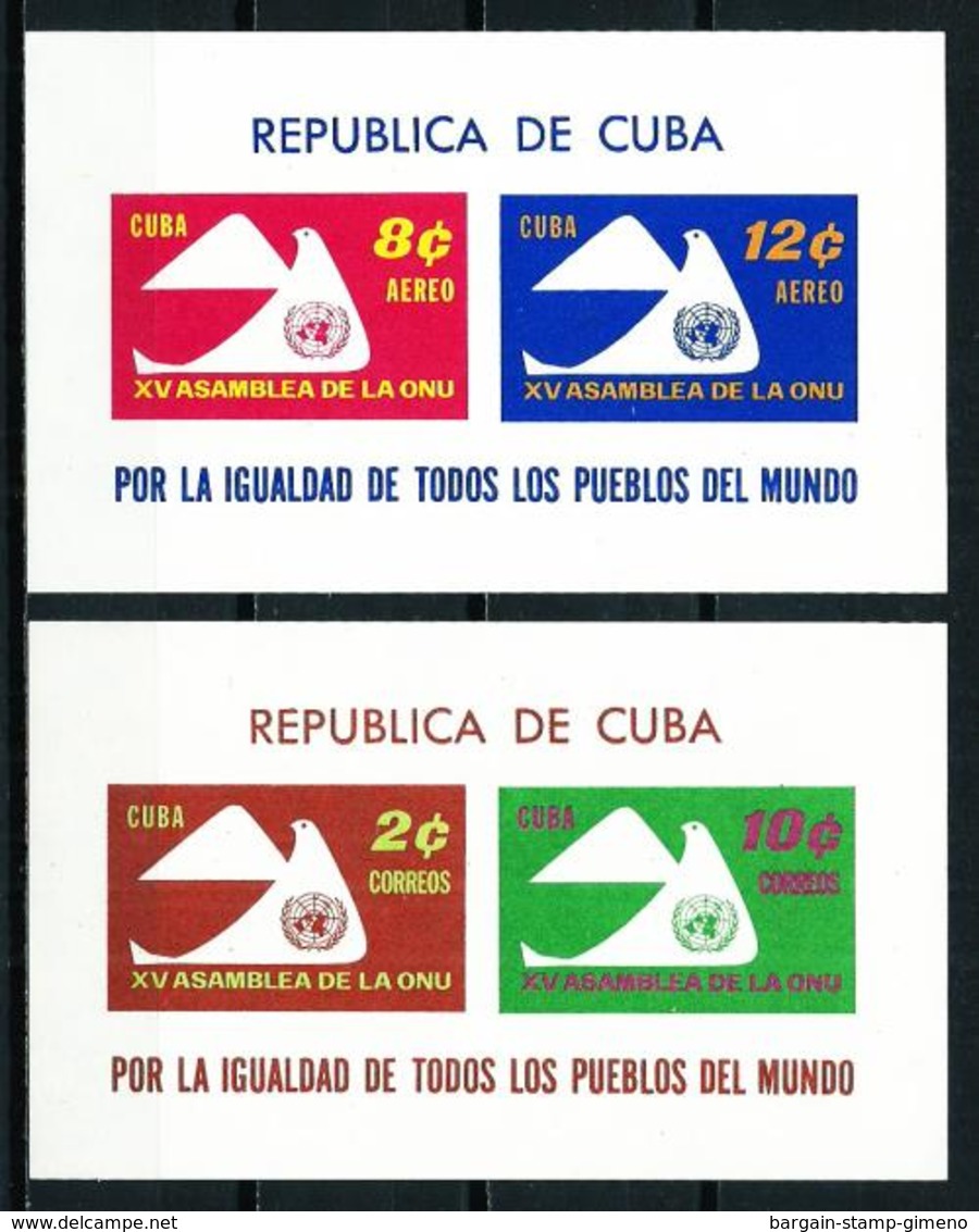 Cuba Nº HB-19/20 Nuevo - Hojas Y Bloques