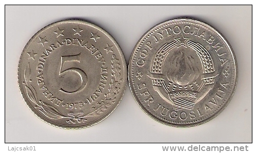 Yugoslavia 5 Dinara 1973. - Yougoslavie