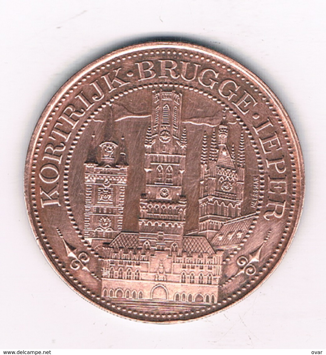 25 WESTVLAANDER 1981 TOKEN BELGIE /1285/ - Autres & Non Classés