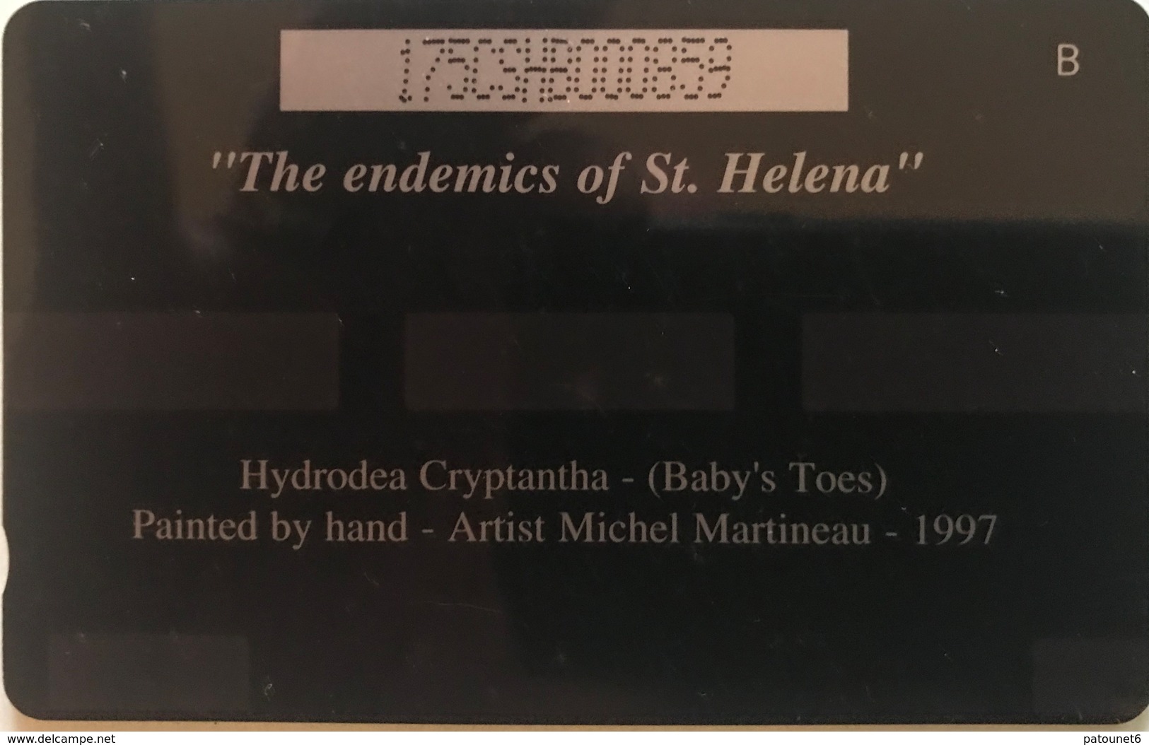 SAINTE-HELENE  -  Cable  § Wireless  -  Hydrodea Cryptantha  -  £2,00 - St. Helena Island