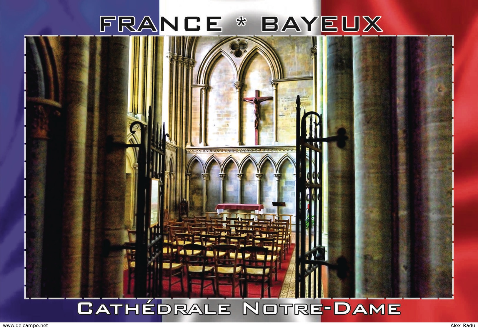 Carte Postale, REPRODUCTION, Bayeux, Cathédrale Notre-Dame (7), Calvados, France - Eglises Et Cathédrales