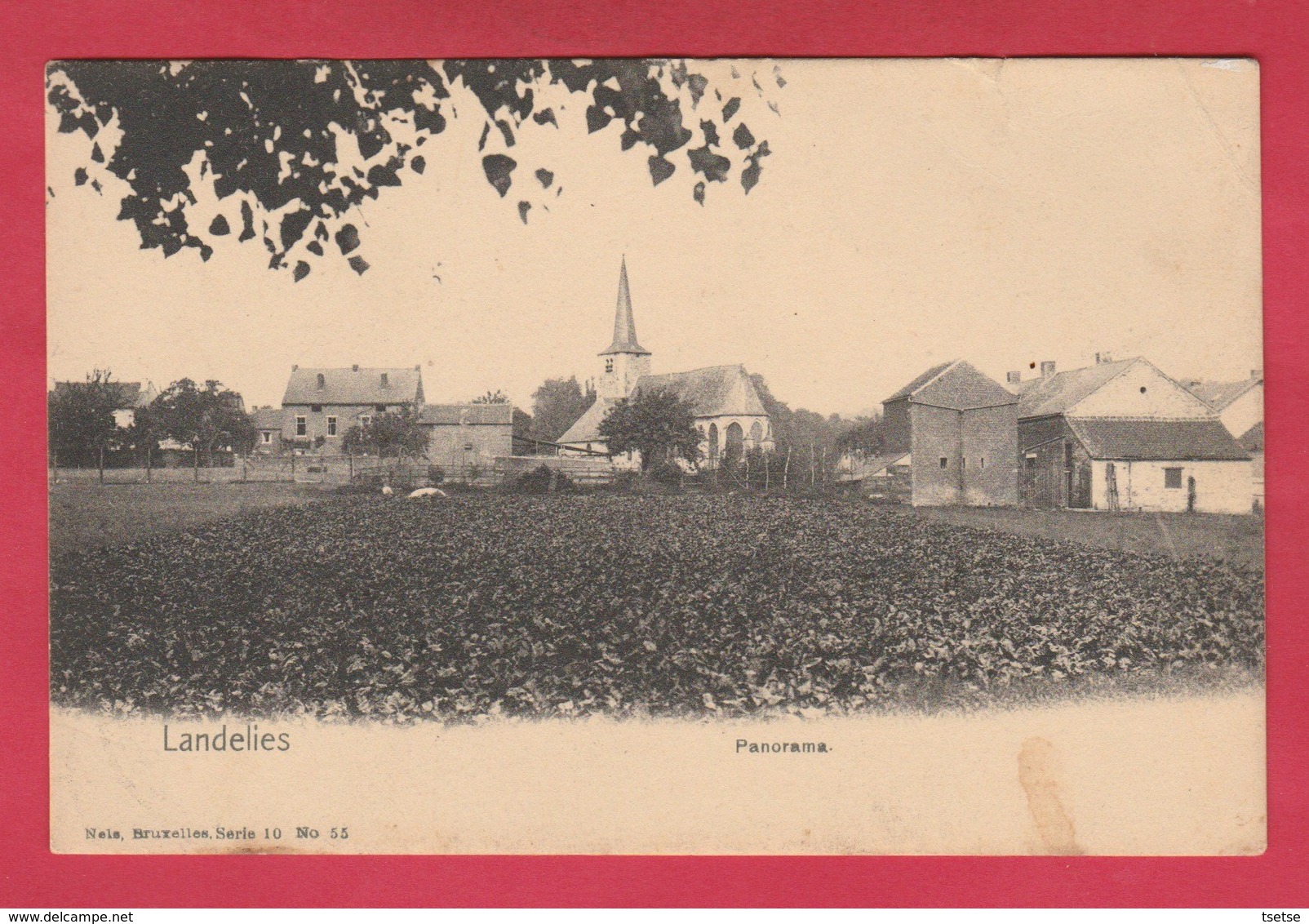 Landelies - Joli Panorama ... De La Localité - 1911  ( Voir Verso ) - Montigny-le-Tilleul