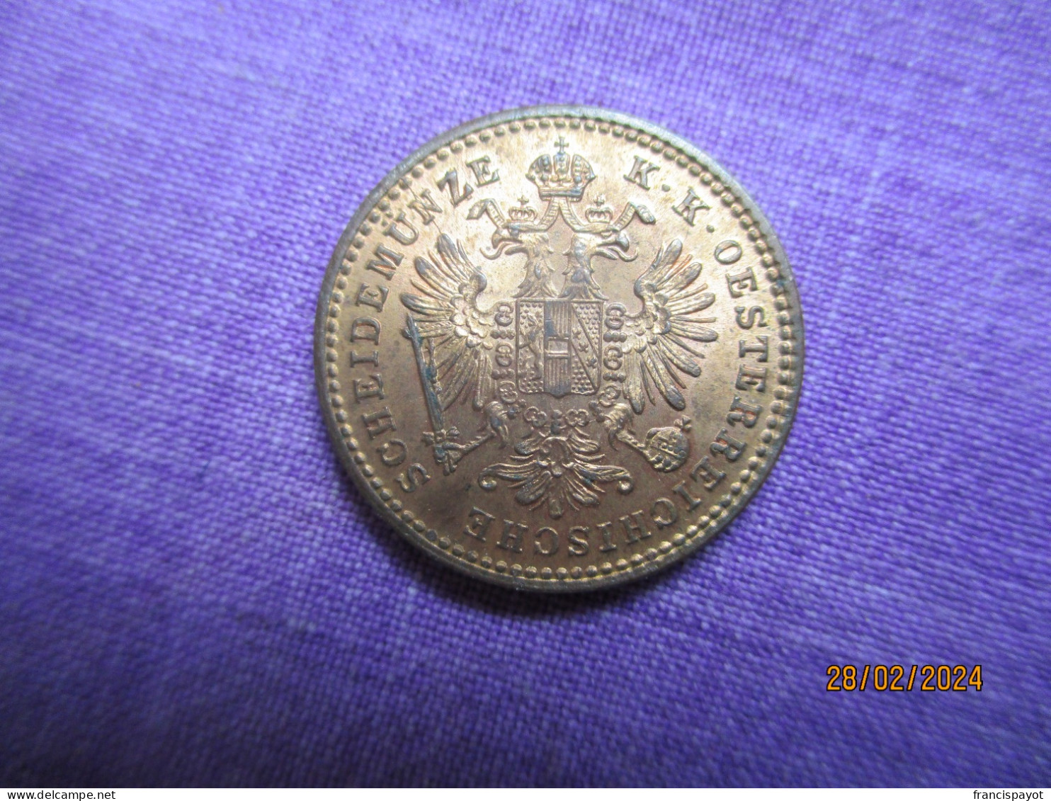 Austria: 1 Kreuzer 1881 - Autriche