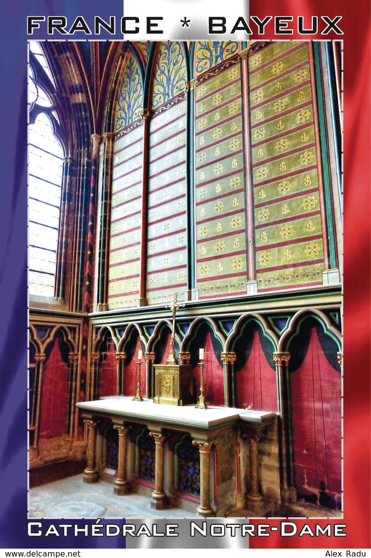 Carte Postale, REPRODUCTION, Bayeux, Cathédrale Notre-Dame (12), Calvados, France - Eglises Et Cathédrales