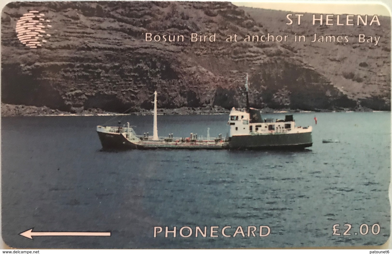 SAINTE-HELENE  -  Cable  § Wireless  -  Bosun Bird "  -  £2,00 - St. Helena Island