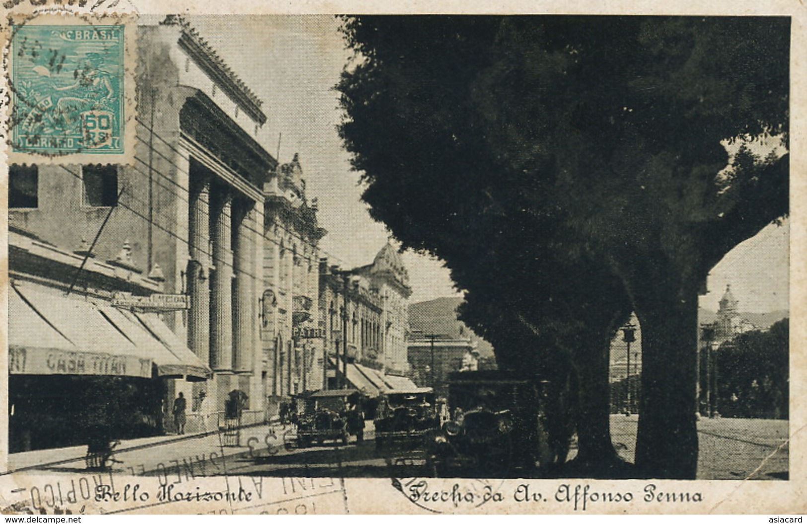 Bello Horizonte  Trecho Da Affonso Penna  . P. Used To Cuba  Postcard Club Deltiology - Belo Horizonte