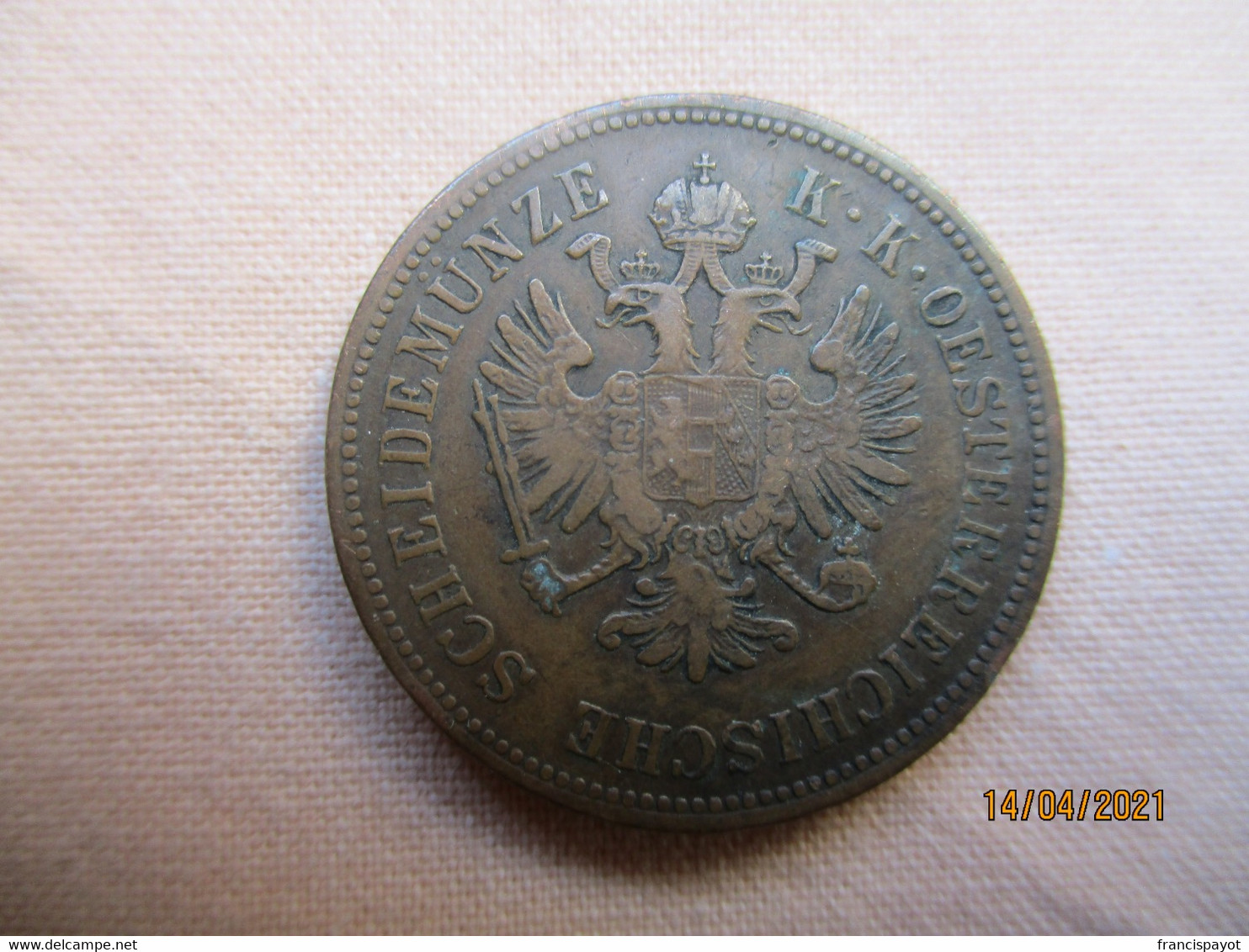 Austria: 4 Kreuzer 1861 B - Autriche