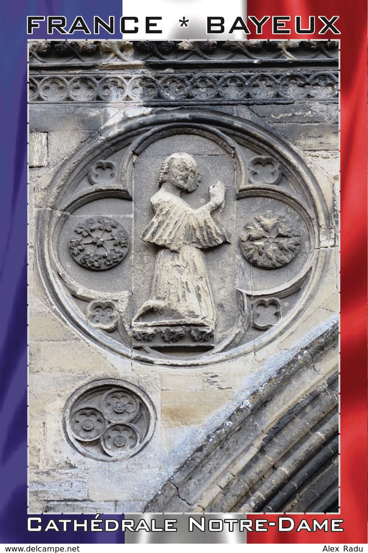 Carte Postale, REPRODUCTION, Bayeux, Cathédrale Notre-Dame (22), Calvados, France - Eglises Et Cathédrales