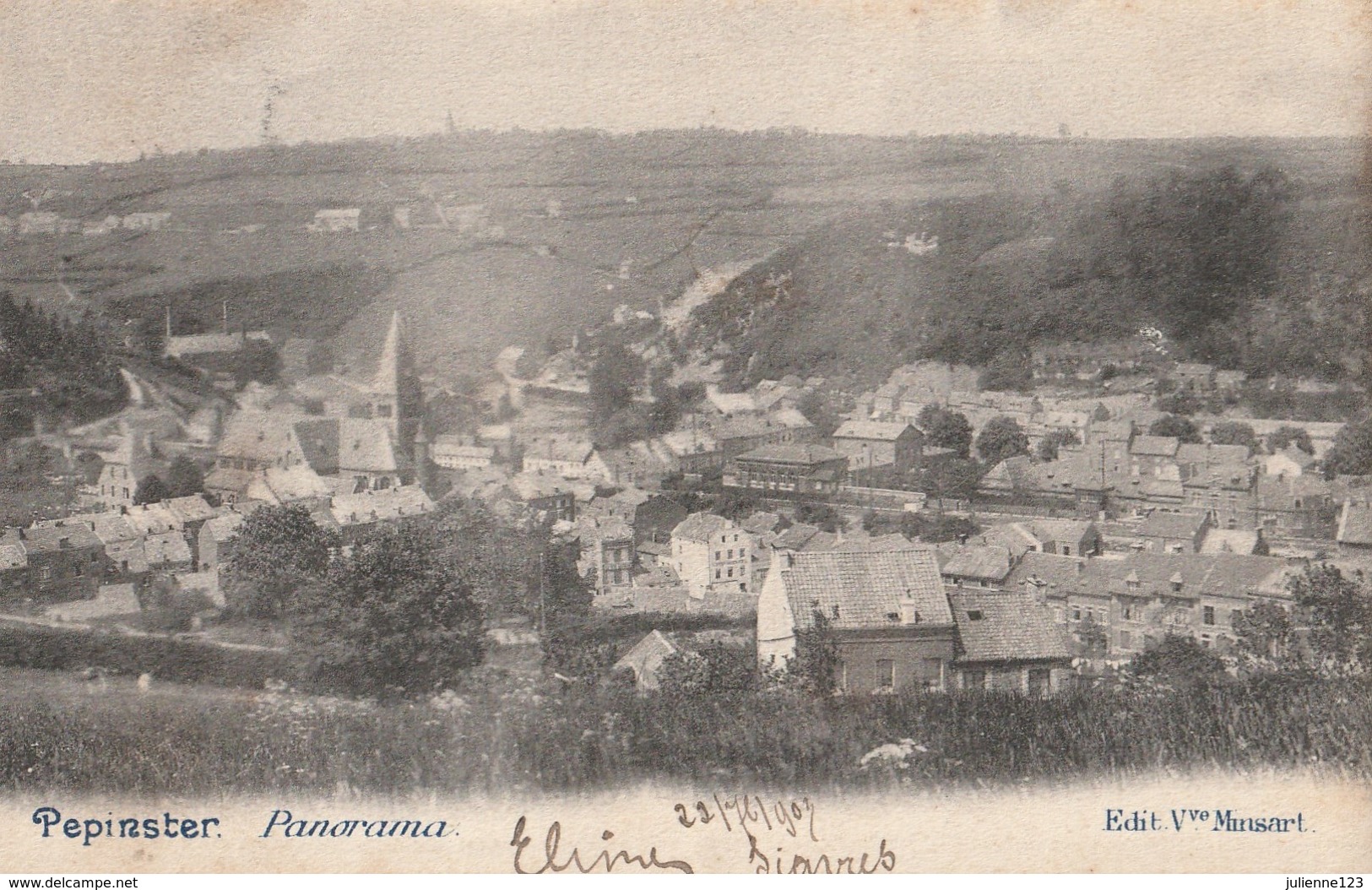 PEPINSTER.-PANORAMA. - Pepinster