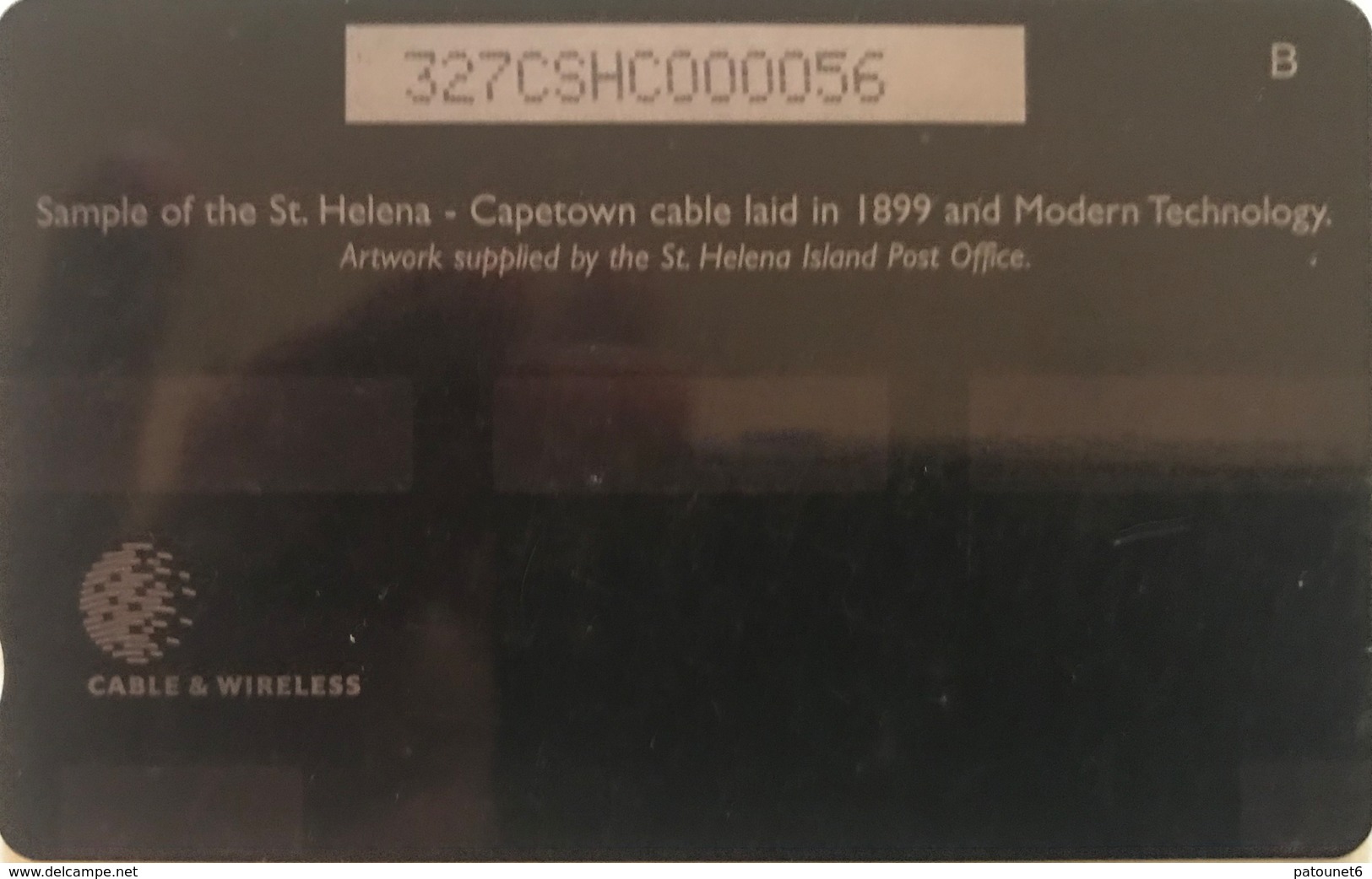 SAINTE-HELENE  -  Cable  § Wireless  -  " Capetown Cable "  -  £5,00 - St. Helena Island