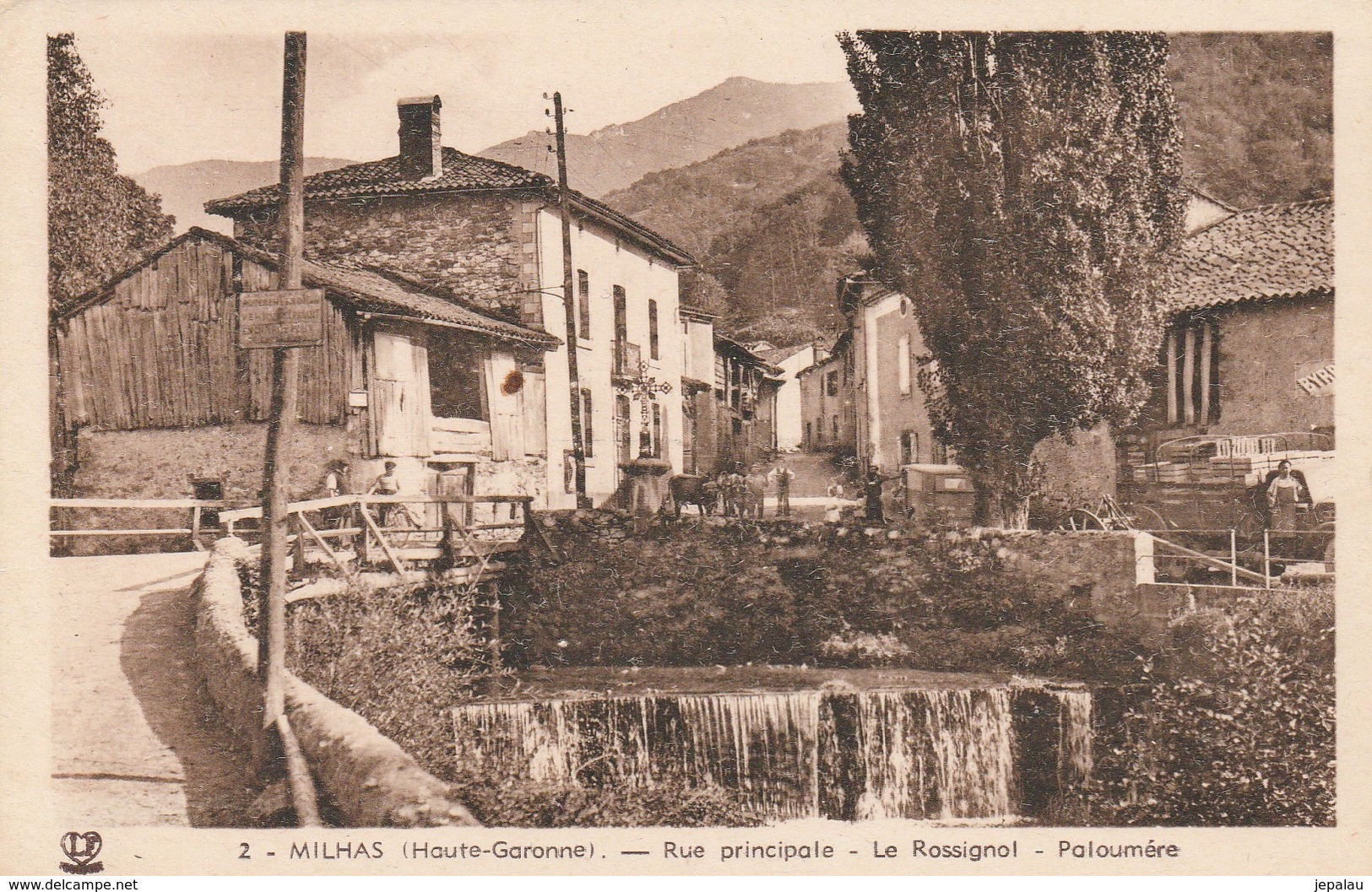 Milhas (Haute-Garonne) - Rue Principale / Le Rossignol / Paloumère - Autres & Non Classés