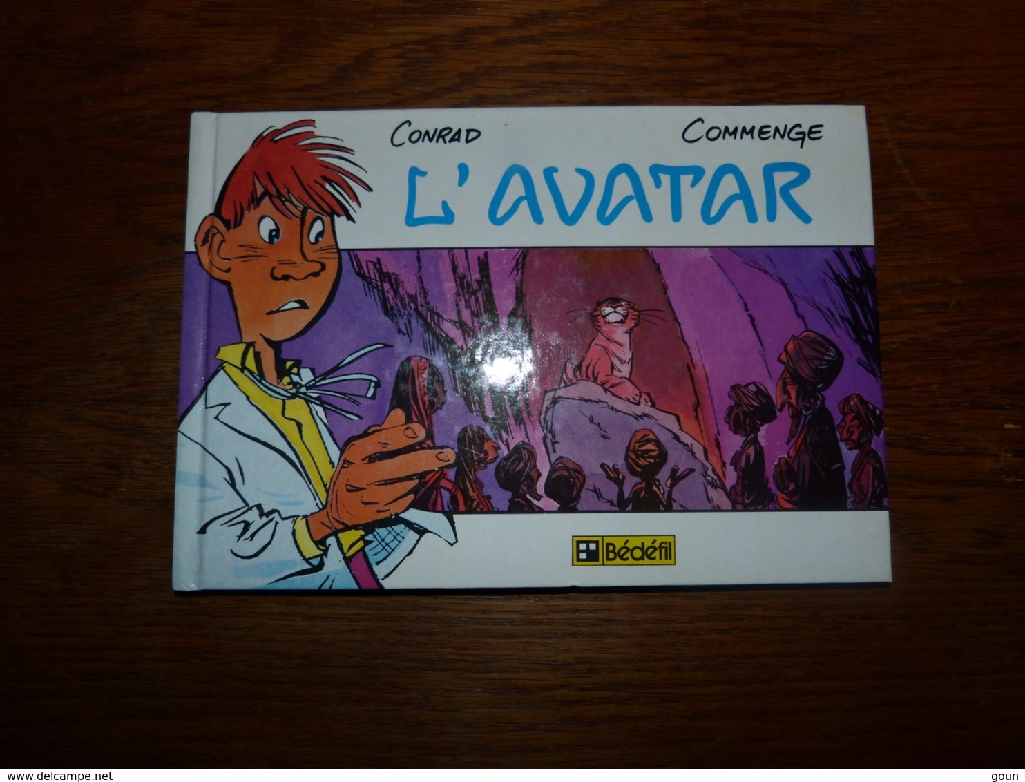 BD L'avatar Conrad Commenge ISBN 2-905318-02-3 Bédéfil Janvier 1986 - Andere & Zonder Classificatie