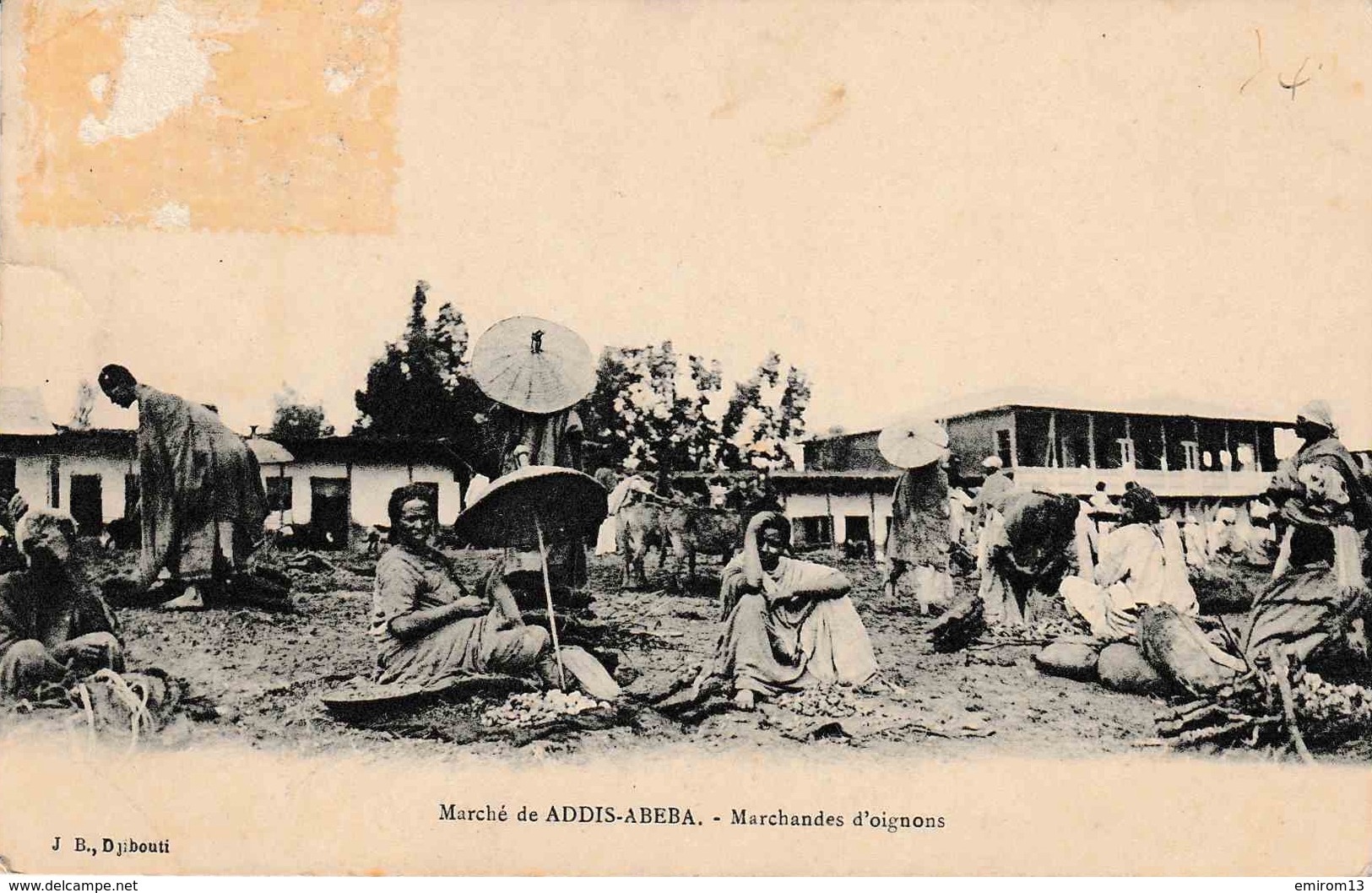 Éthiopie Addis Abeba Marché Marchandes D’oignons - Ethiopië