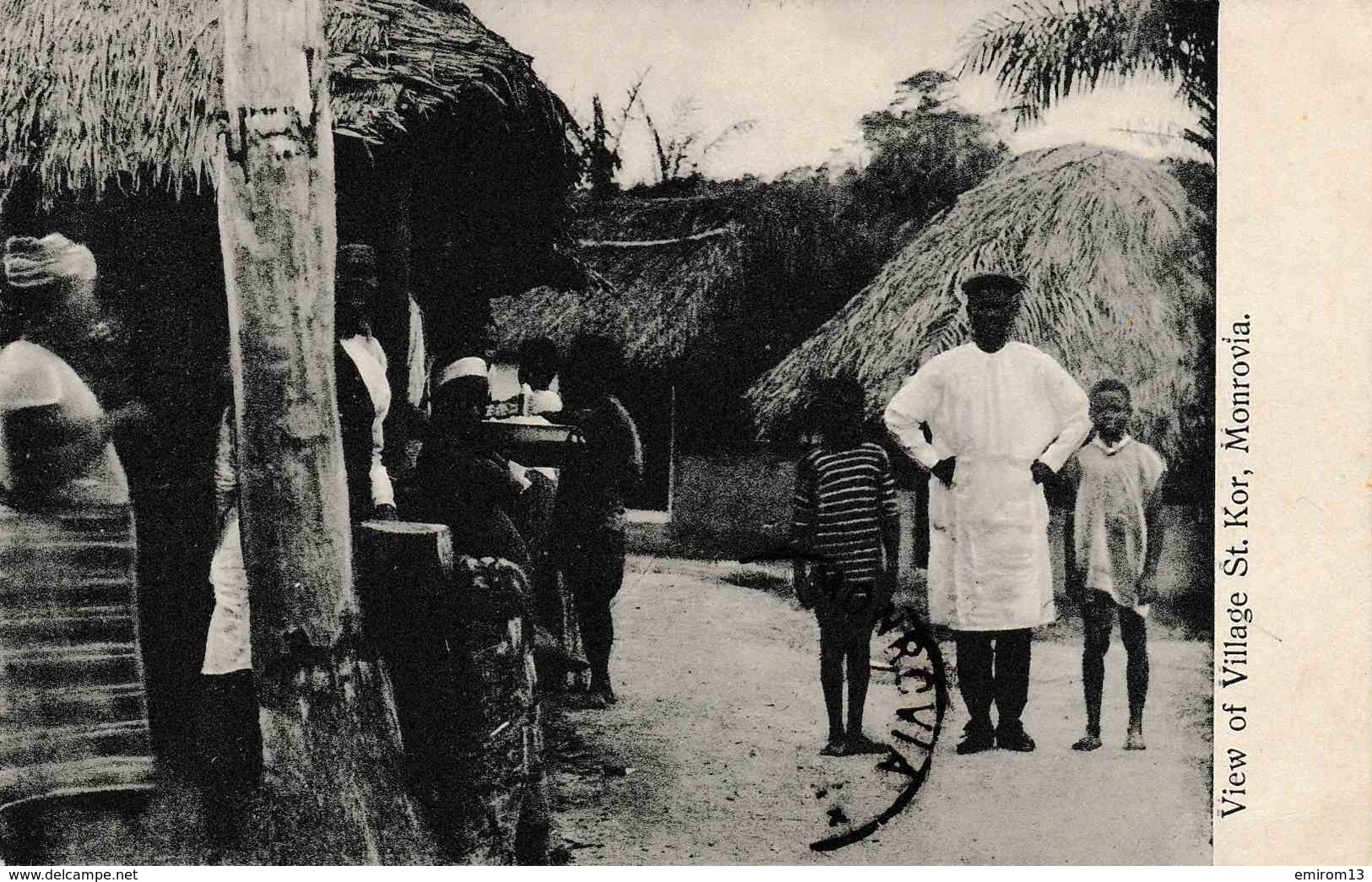 Libéria Monrovia View Of Village St. Kor - Liberia