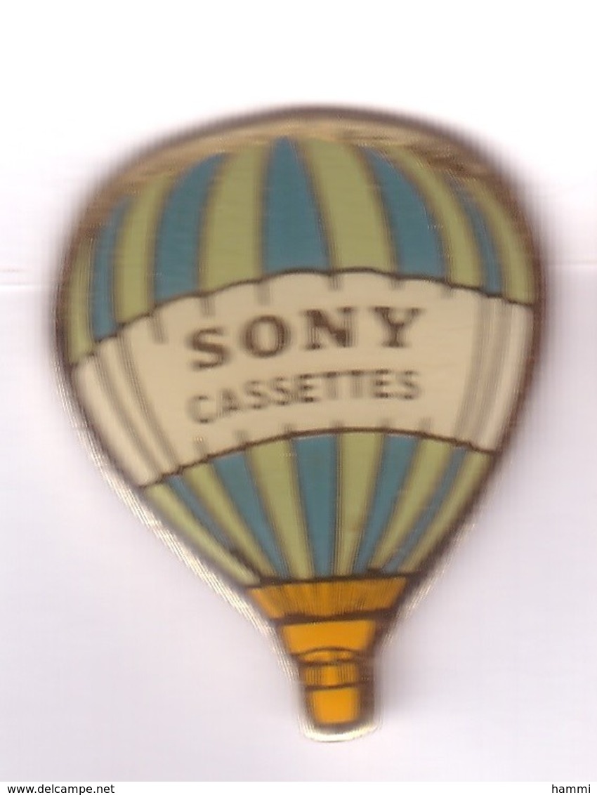 E88 Pin's Montgolfière Balloon SONY  Achat Immédiat - Montgolfières
