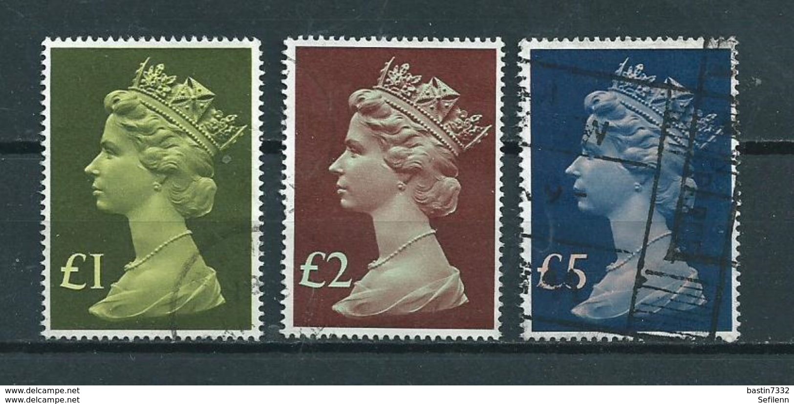 1977 England Set Queen Elisabeth Used/gebruikt/oblitere - Gebruikt