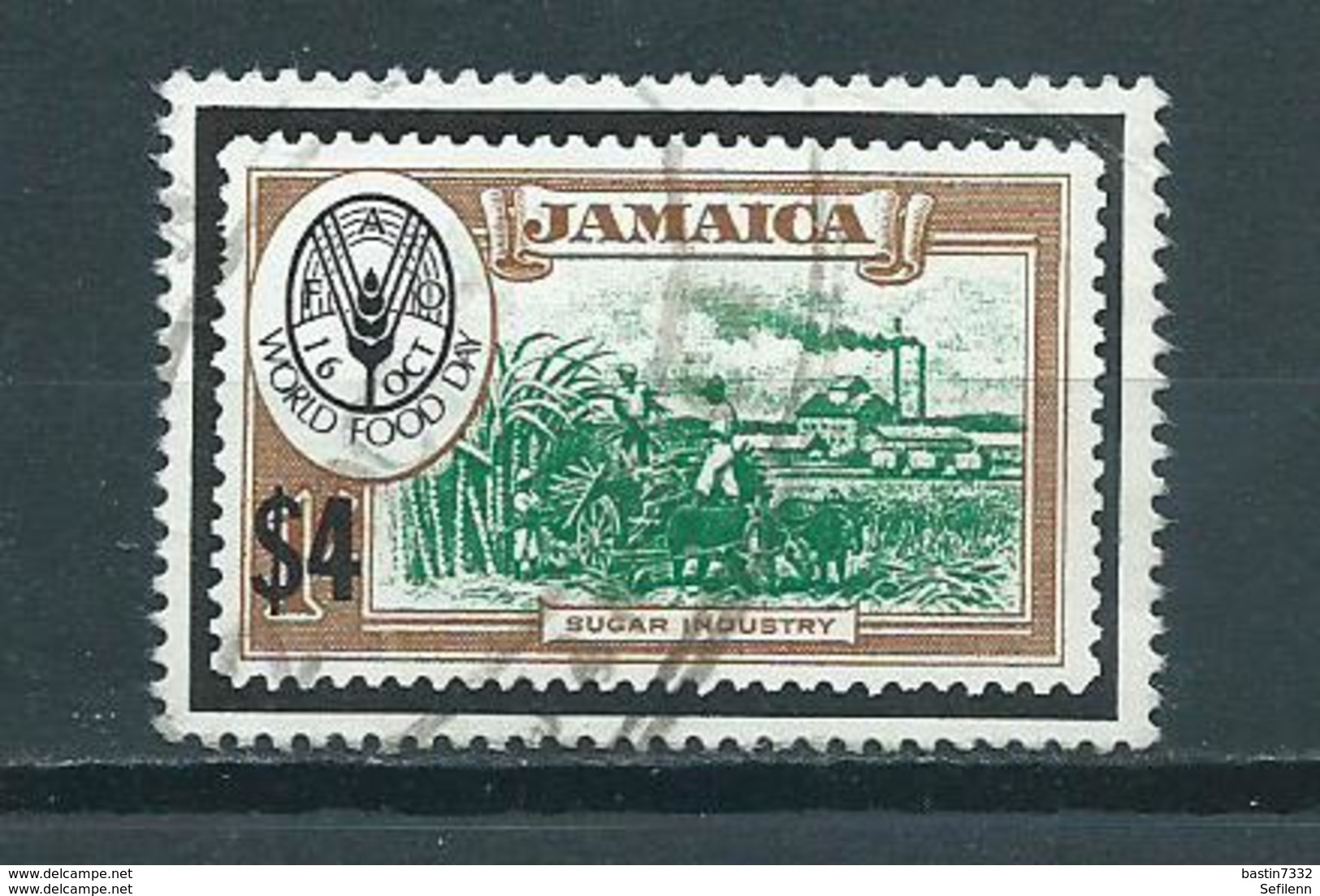 1981 Jamaica Sugar Industry Used/gebruikt/oblitere - Giamaica (1962-...)