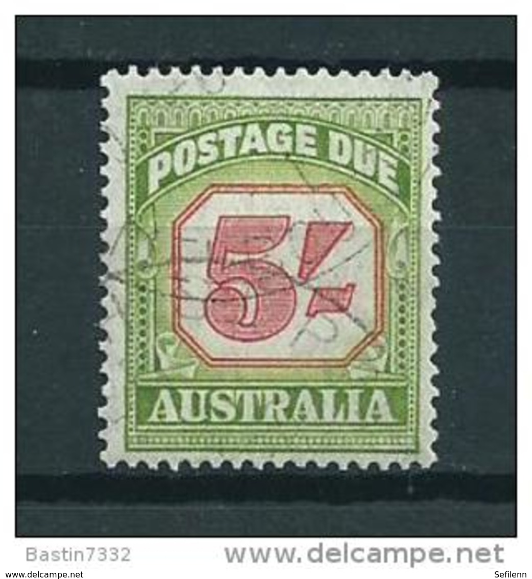 Australia Postage Due 5'- Used/gebruikt/oblitere - Portomarken