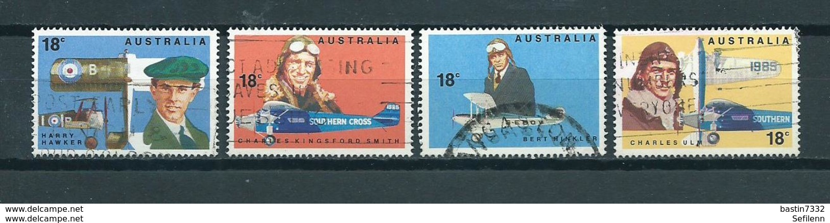 1978 Australia Complete Set Aviation,luchtvaart Used/gebruikt/oblitere - Gebraucht