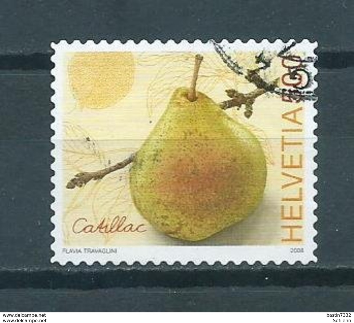 2008 Switzerland 500 Fruits Used/gebruikt/oblitere - Used Stamps