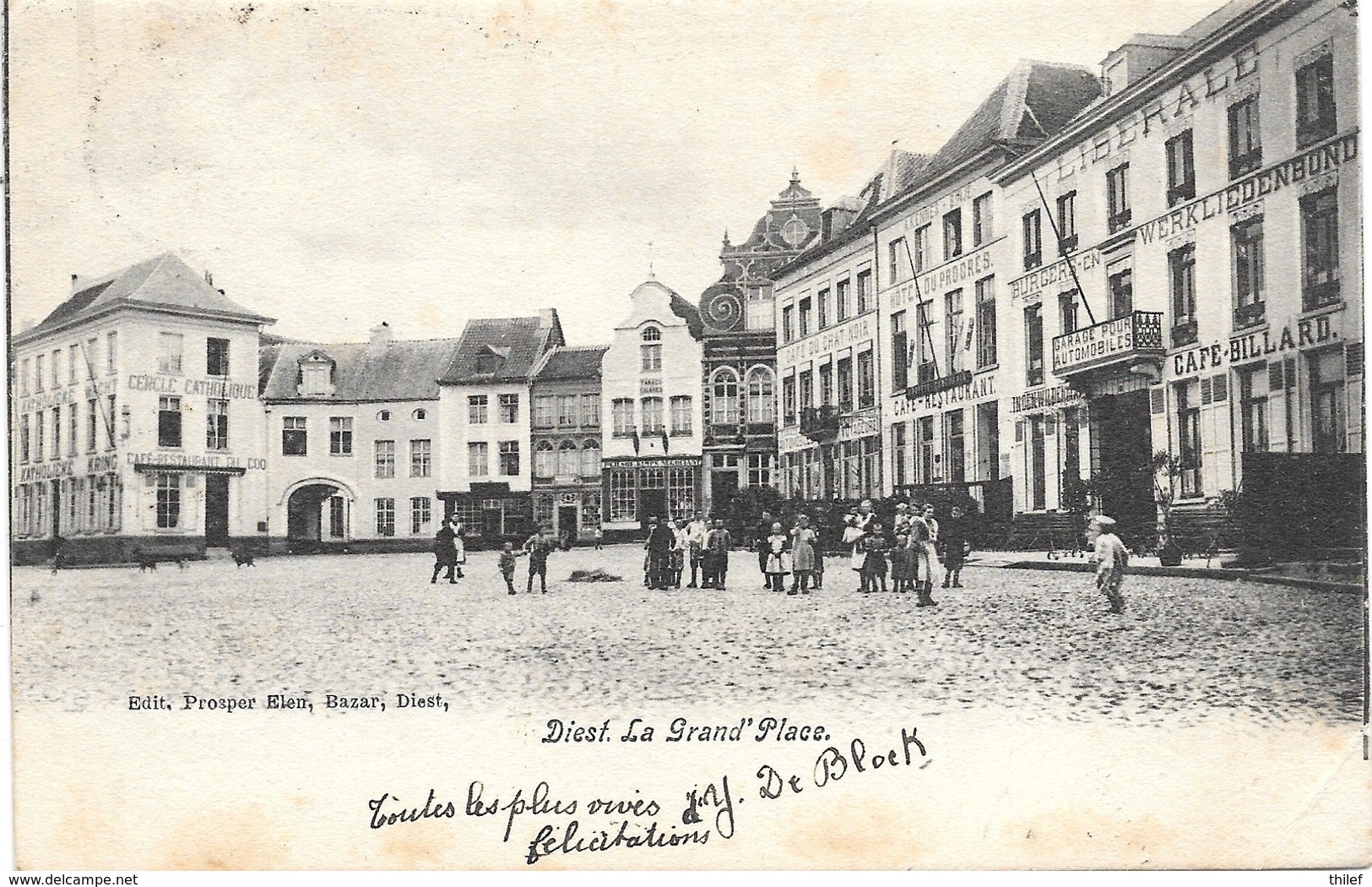 Diest NA22: La Grand'Place 1906 - Diest