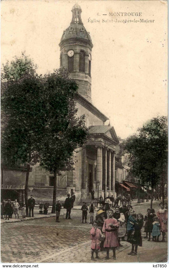 Montrouge - Eglise Saint Jacques - Montrouge