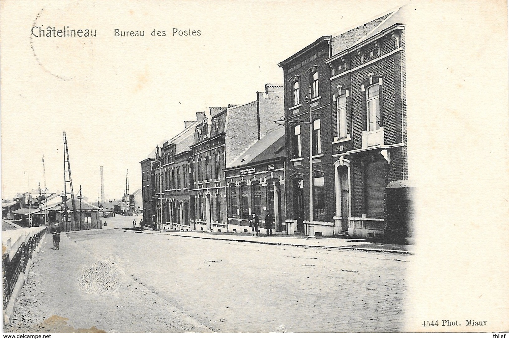 Châtelineau NA42: Bureau Des Postes 1904 - Châtelet