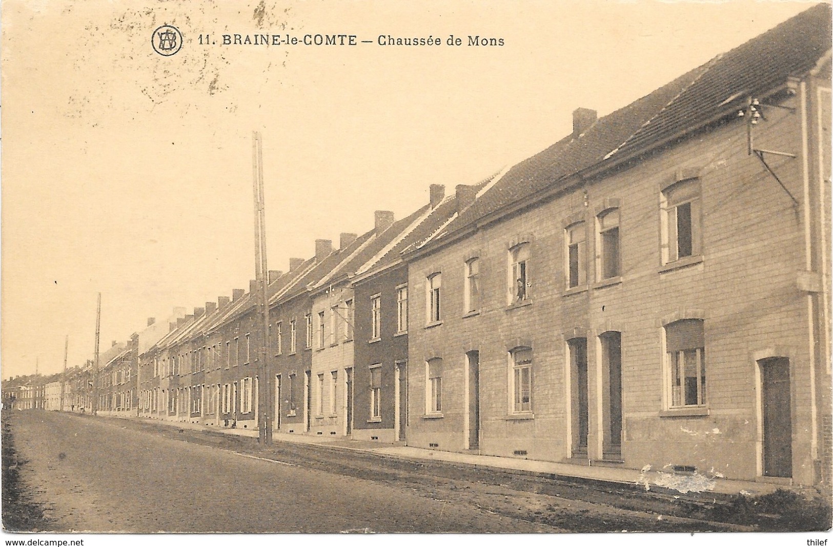 Braine-le-Comte NA47: Chaussée De Mons 1930 - Braine-le-Comte