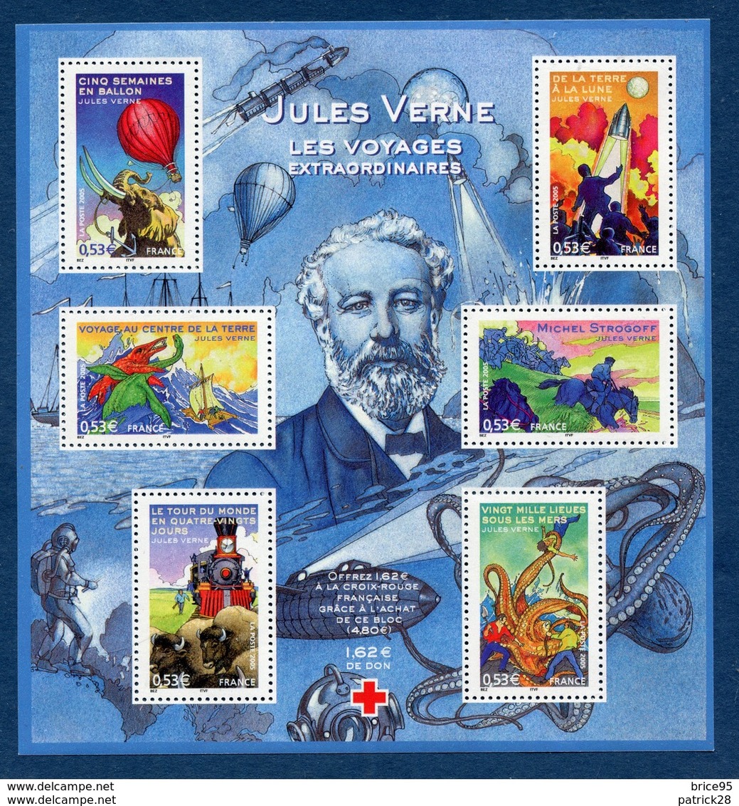 Bloc N°85 De 2005 Héros De Jules Verne Neuf** - Mint/Hinged