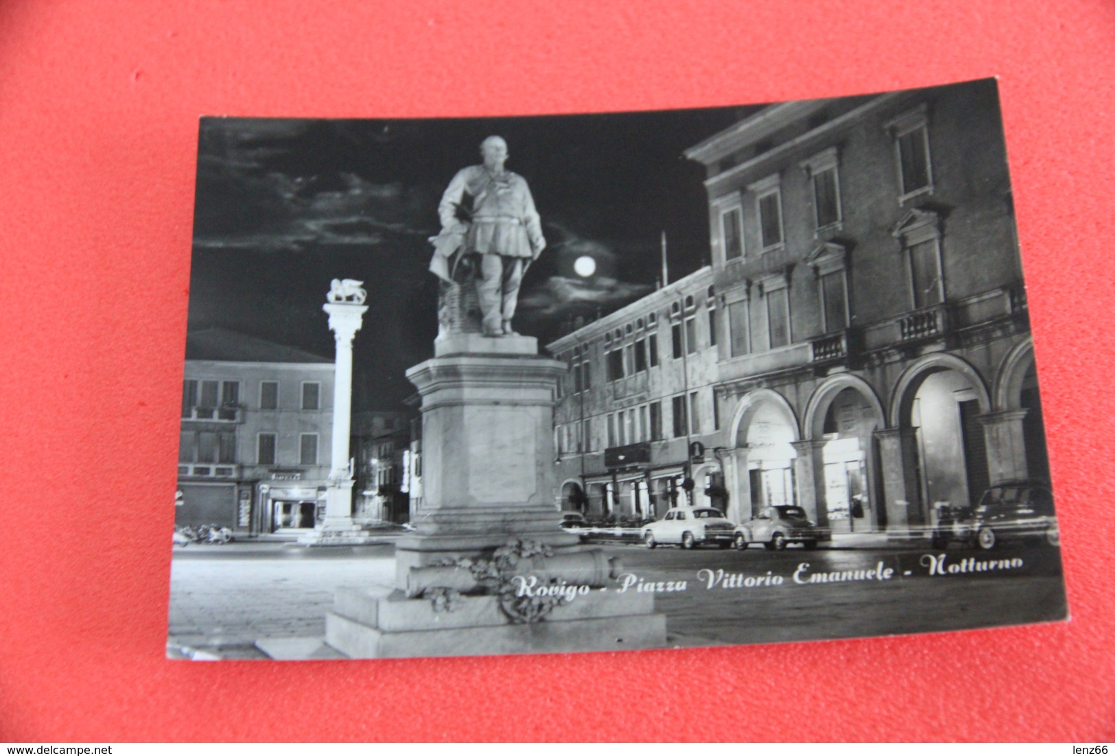 Rovigo Piazza Vittorio Emanuele Di Sera 1959 - Rovigo