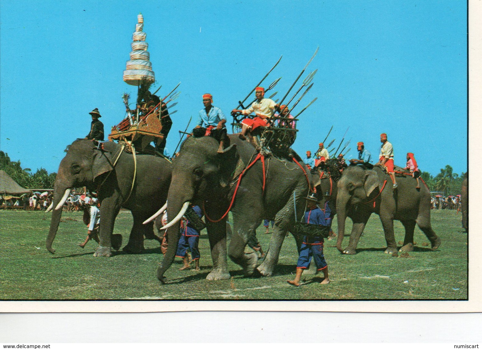 Surin Très Animée The Fighting Forces éléphants - Thailand