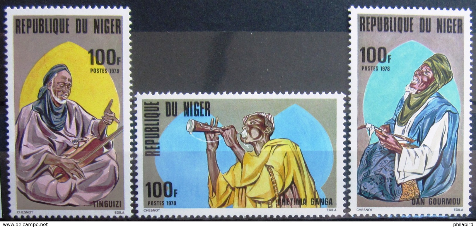 NIGER                       N° 461/463                        NEUF** - Niger (1960-...)