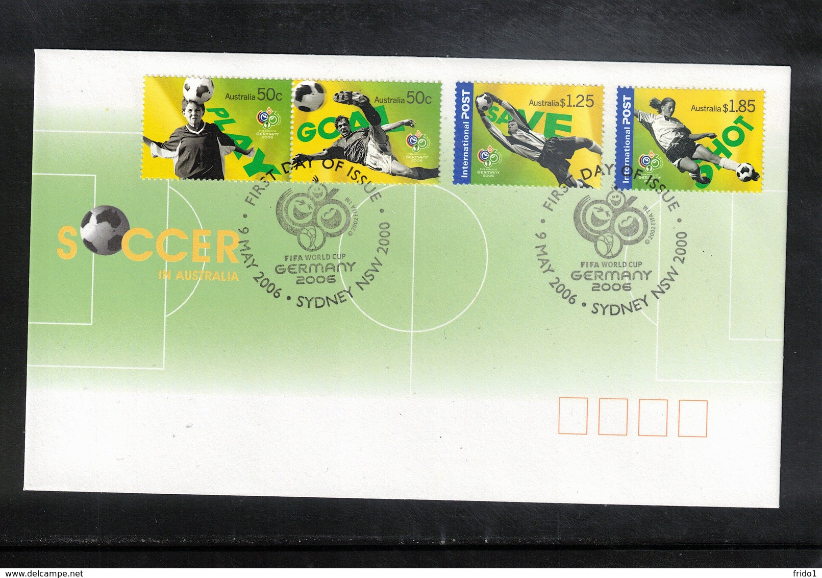 Australia 2006 World Football Cup Germany  FDC - 2006 – Germania