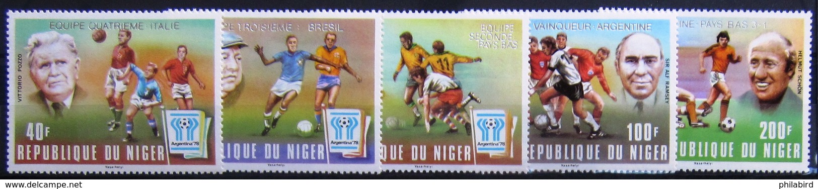 NIGER                       N° 456/460                        NEUF** - Niger (1960-...)