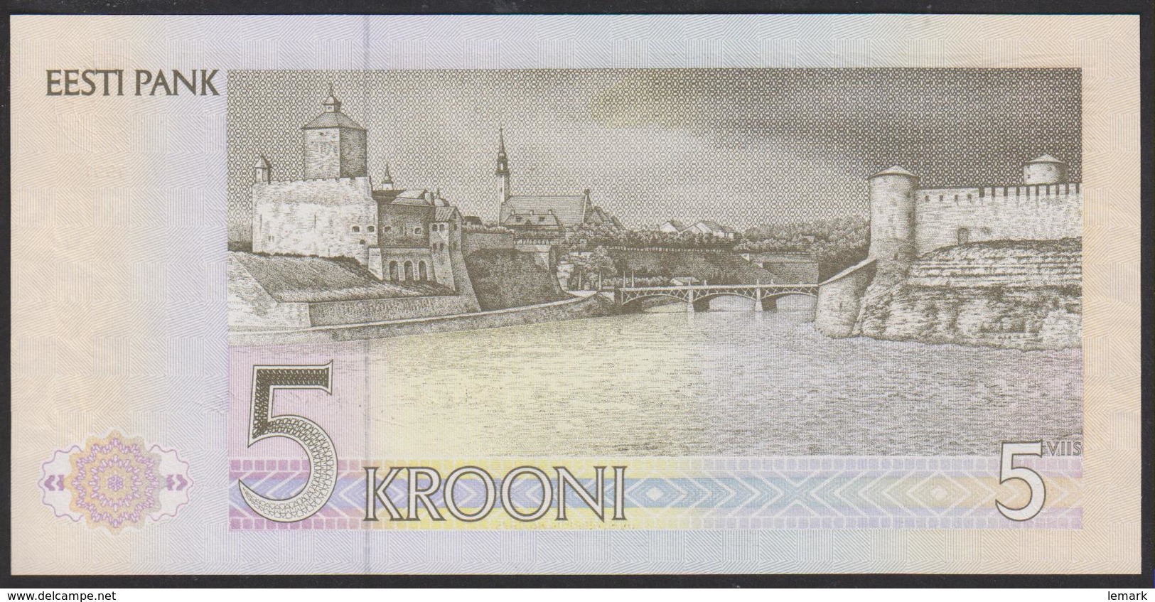 Estonia 5 Krooni 1991 P71a UNC - Estland