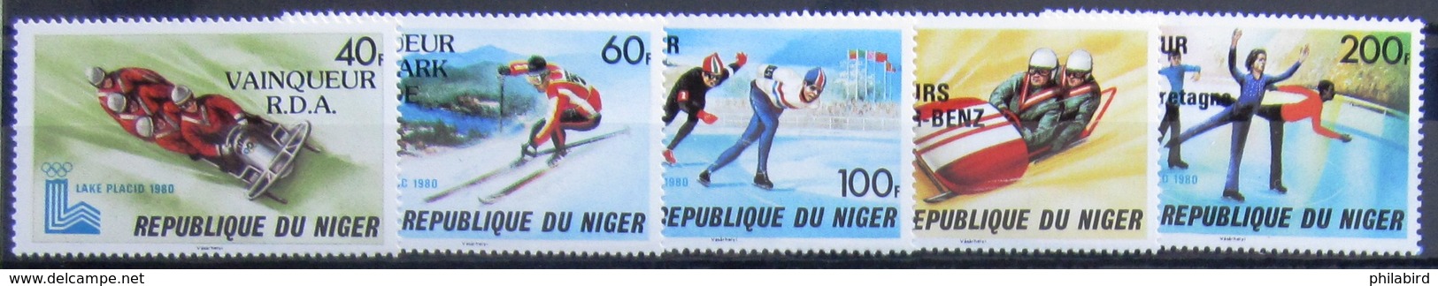 NIGER                       N° 503/507                       NEUF** - Niger (1960-...)